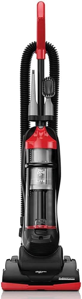 Dirt Devil Endura Lite Upright Bagless Vacuum Cleaner for Carpet and Hard Floor, Powerful, Lightweight, Corded Vacuum Cleaners for Home Use