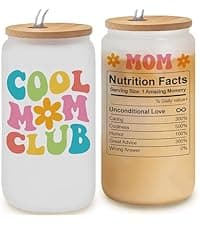 Mom Daily Affirmations Tumbler 40Oz – Gifts for Mom's Birthday, Mother's Day, Expecting Moms Present, Momma Gifts from Daughters, Sons, Kids, Inspirational Mama Mug, Mommy Coffee Cup