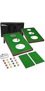 GoSports Mulligan Shots Golf Ball Shot Glasses with Lids - 12 Pack - Funny Golf Gifts for Men