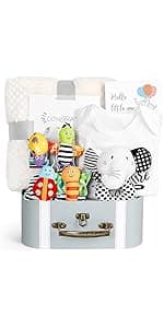 New Mom Gifts, 11PCS New Mom Care Package After Baby, Baby Shower Gifts for Mommy To Be, Gift For Expecting Mother, Pregnancy Gift Basket Essentials, First Time Mothers Day Birthday Gifts for Women