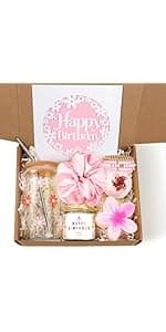 Birthday Gifts for Women, Happy Birthday Gift Baskets for Women, Women Unique Bday Gifts Ideas for Best Friend, Her, Sister, Daughter, Coworkers, Families - Not a Day over Fabulous Glass Gifts Box