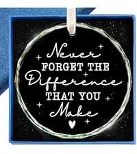 ZAGKOO Teacher Ornament - Christmas Teacher Gifts for Women, Men - First Day Ideas for New Teachers, Daycare, Preschool, Kindergarten - Thank You Appreciation Keepsake, Retirement, End of Year