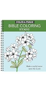 Color & Frame - Bible Coloring: Psalms (Adult Coloring Book)