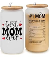 Mom Daily Affirmations Tumbler 40Oz – Gifts for Mom's Birthday, Mother's Day, Expecting Moms Present, Momma Gifts from Daughters, Sons, Kids, Inspirational Mama Mug, Mommy Coffee Cup