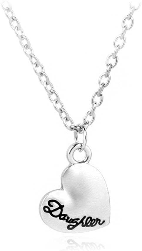 ShiQiao Spl Gift for Daughter Mom Matching Heart Pendant Jewelry Mother Daughter Necklace Mothers Day Gifts for Mom Birthday Gifts