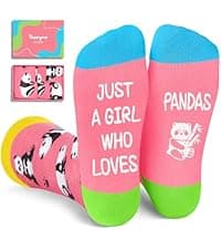 Funny Gift Ideas for Men Women - Koala Panda Socks for Teens, Koala Panda Gifts, Novelty Silly Crazy Socks