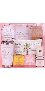 Birthday Gifts for Women, Happy Birthday Gifts for Her, Mom, Sister, Best Friend, Girlfriend, Coworker, Wife Bday Gift Ideas, Unique Relaxing Spa Birthday Gift Basket for Women Care Package w/Blanket