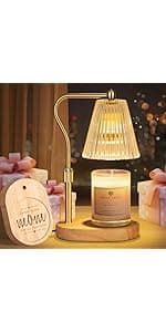 Candle Warmer Lamp with Timer Dimmer Adjustable Height for New Home Decor, Birthday Gifts for Women,Candle Warmer for Women Mom Christmas Mother's Day Gfit