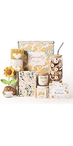 Spa Gifts for Women Bath and Body Gift Basket Mothers Day Gifts Coconut Lavender Home Spa Set Self Care Gift for Mom Sister Her Wife Birthday Gifts Spa Kit Care Package Thank You Gift