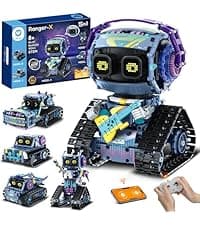 Sillbird 12-in-1 Solar Robot Building Kit STEM Gift for Boys Aged 8-13, DIY Science Educational Robotic Toys for Kids Teens Birthday, Powered by The Sun with 190 Pieces