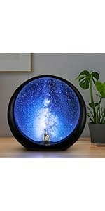 mamre Moon Lamp for Living Room, Decoration Night Light, Anniversary Valentine Gifts for Him, Mr & Mrs Signs for Wedding Table Décor, Home Gift Xmas Gift, Newlywed Couples Under The Full Moon