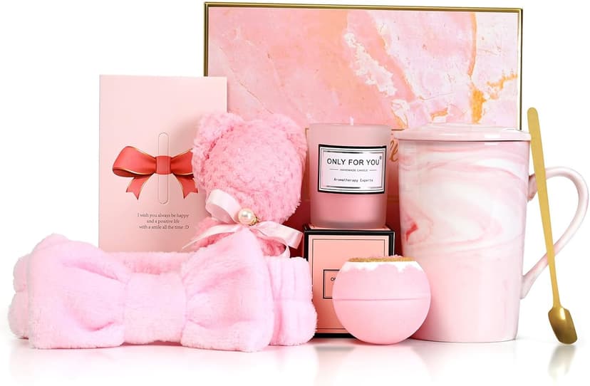 Gift for Women, Gift Baskets for Women, Gift Sets Contains 6 Gifts in Total, Fun Gifts for Her, Friends, Colleagues, Wife, Mom, Daughter, Sister, Aunt