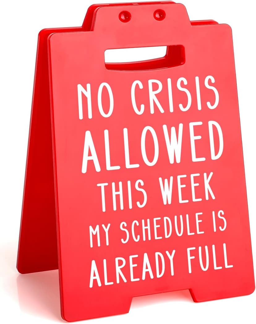 Funny Boss Gifts for Women Men, Boss Lady Gift, White Elephant Gift, Administrative Professional Day Coworker Gifts for Women Manager Supervisor Leader Administrator Principal, Funny Cubicle Sign