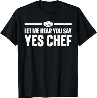 Funny Chef Design For Men Women Kids Culinary Cook Home Chef T-Shirt