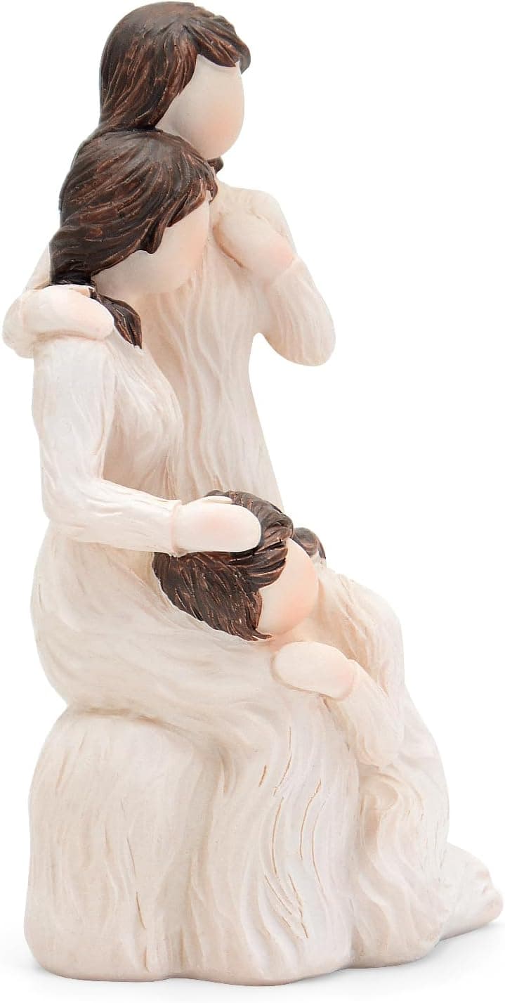 Vofstand Vofstand Sister Gifts for Women Couple - Three Women Figurines Gifts for Mom Girlfriends Couple Sisters, Sisters Gifts from Sister, Sculpted Hand-Painted Figure Anniversary Birthday Gifts