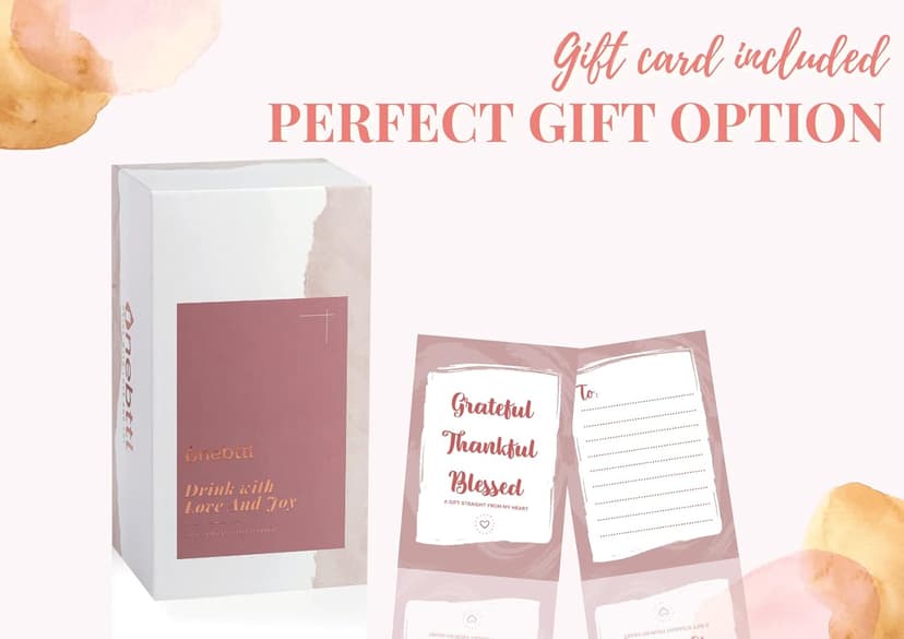 Onebttl Great Aunt Gifts from Niece, Nephew, Insulated Stainless Steel Wine Tumbler with Lid and Straw, Auntie Gifts for Mother’s Day, Birthday, Christmas, 20 oz, Rose gold, World's Greatest Great