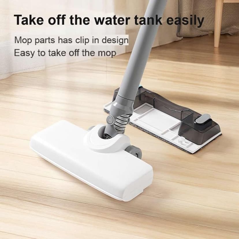HDView Cordless Vacuum Cleaner, Up to 30Kpa and 30Mins Vacuum and Mop Combo, Lightweight Rechargable Stick Vacuum, Deep Cleans, Washes, for Home Hardwood Floor Pet Hair Carpet