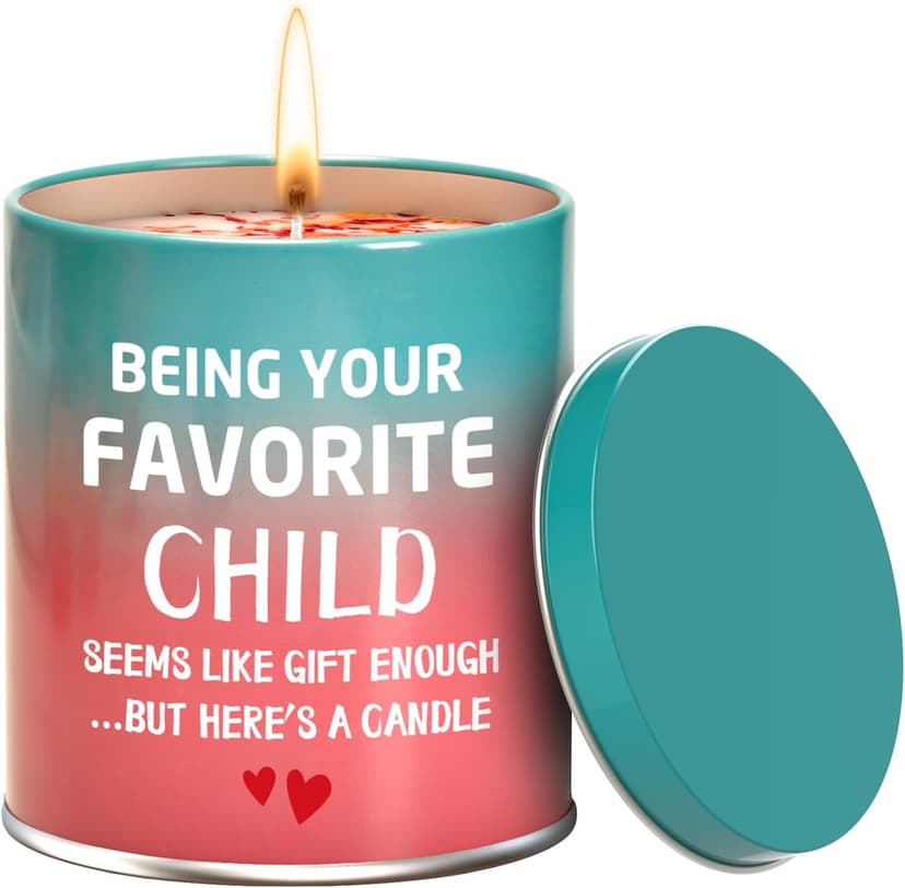 Gifts for Mom from Daughter Son Best Mom Gifts Christmas Birthday Mothers Day Presents Ideas Christmas Stocking Stuffers Funny Unique Scented Candles Gift for Mama 9oz