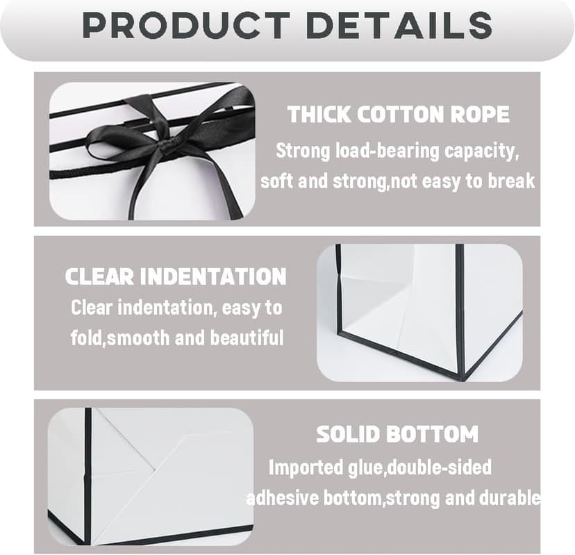 QLSKO 40th Birthday Keepsake Gift Paper Bag for Her Anniversary Party Present Shopping Tote Bags Women 40 Year Old Decorations Idea (1985 40th, Medium (Pack of 1))