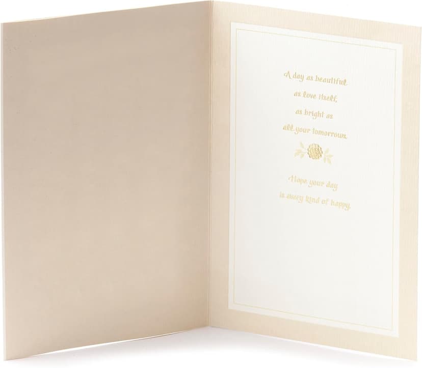 Hallmark Wedding Card (Mr. & Mrs.)