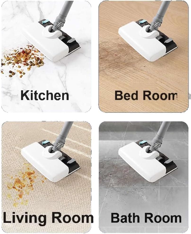 HDView Cordless Vacuum Cleaner, Up to 30Kpa and 30Mins Vacuum and Mop Combo, Lightweight Rechargable Stick Vacuum, Deep Cleans, Washes, for Home Hardwood Floor Pet Hair Carpet