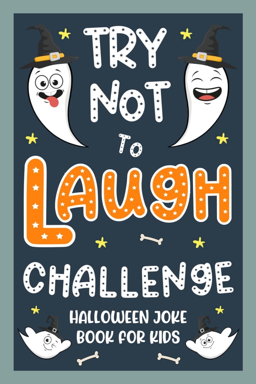 Kids Halloween Gifts: Halloween Joke Book For Kids: 200 Clean, Family-friendly Jokes Halloween Present For Boys, Girls 5-7, 6-8 (Halloween Gifts For Teens 8-12)