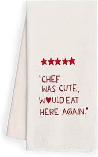 Chef Gifts Kitchen Towels - Cute Hostess Gifts, Decorative Kitchen Towels, 1624 Inches