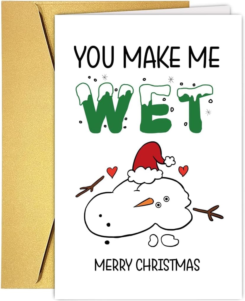 Funny Christmas Card for Him, Dirty Christmas Card Husband, Adult Christmas Card Him, Rude Christmas Card Gift Boyfriend, Sexy Christmas Card For Men, Merry Husband Boyfriend Fiance Christmas Card