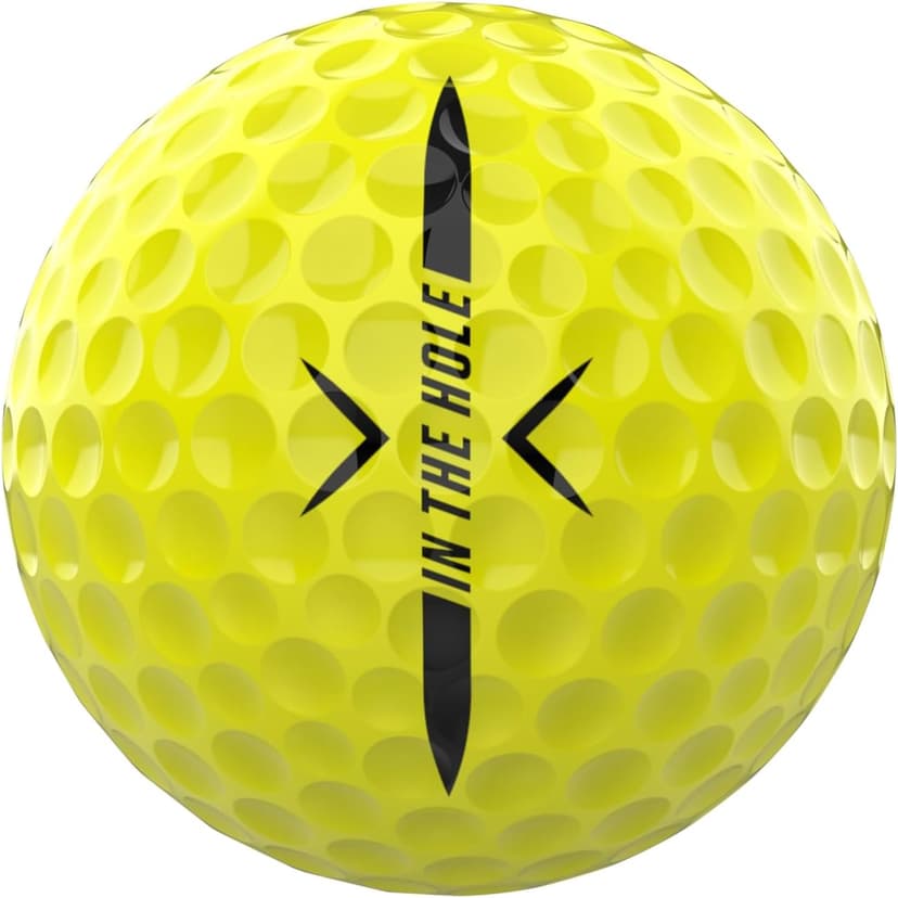 P*ss Missile Distance Golf Balls - 4-Piece Design, Surlyn Cover, High Compression Core - Lower Spin, Better Trajectory for Longer, Straighter Shots