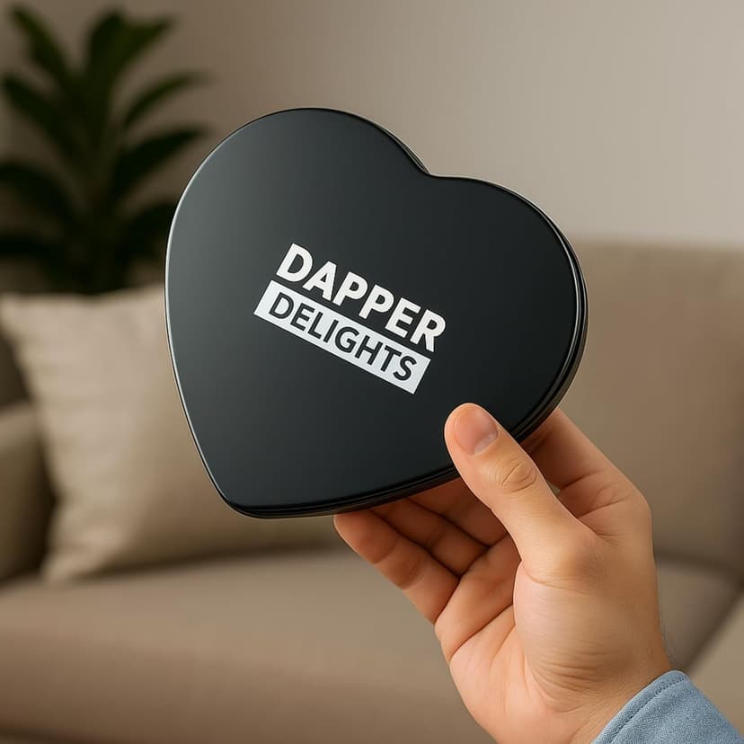 Kiri & Sons Soft Chewy Caramel Whiskey Candy, Premium Gourmet Tin Gift for Father's Day, Black Tin – Salted Caramel