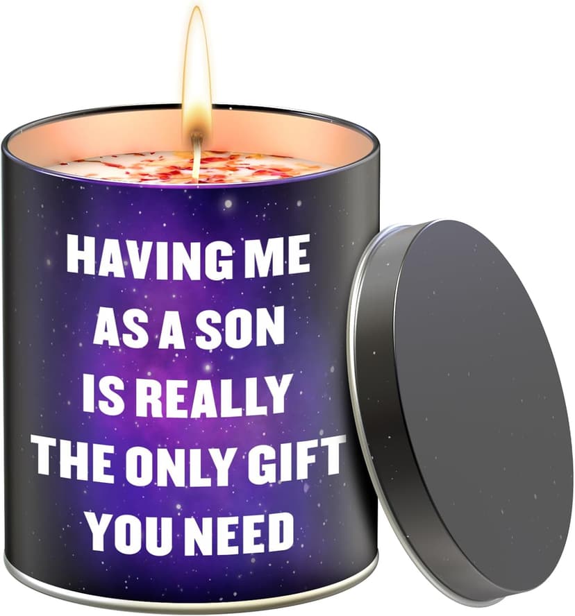 Mothers Day Gifts from Son,Gifts for Mom from Daughter, Son, Kids-Unique Mom Gift Ideas,Mama Candle, Dad Birthday, Gardenia Scented Candles