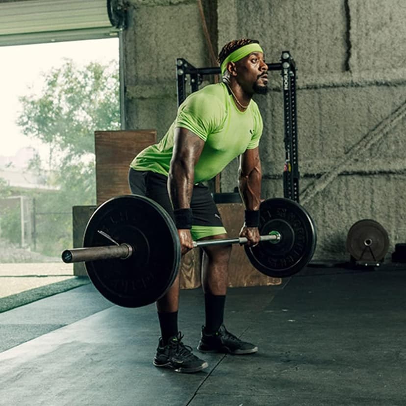 JWJ Mens 2 in 1 Running Shorts Quick Dry Gym Athletic Workout Clothes with Side Pockets