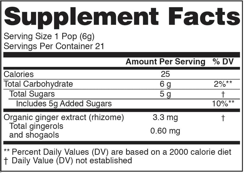 USDA Organic Tummypops Ginger Variety Pack (Pineapple, Peach, & Strawberry)