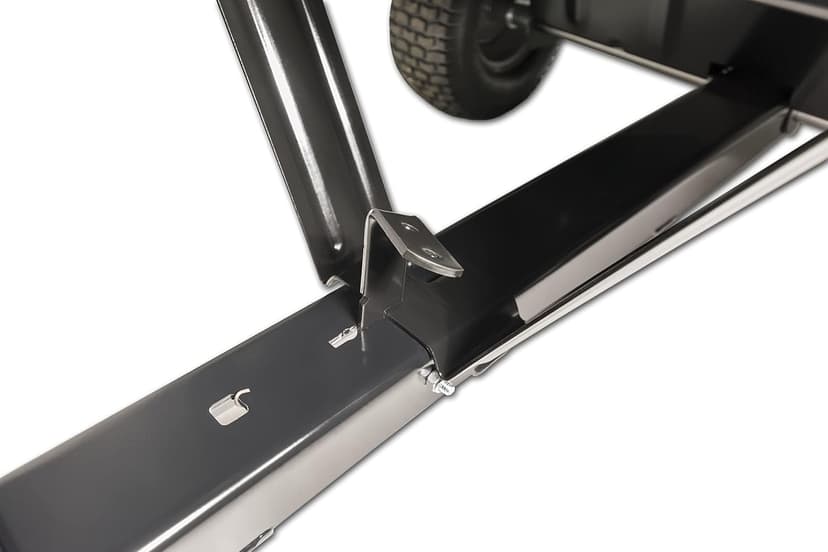 Agri-Fab 45-0578 Large Capacity 32 CU FT Hard Top Chip- N-Vac, Tow Behind Lawn Vacuum, Leaf Mulcher, Gas Powered, Easy Foot Pedal Dumping