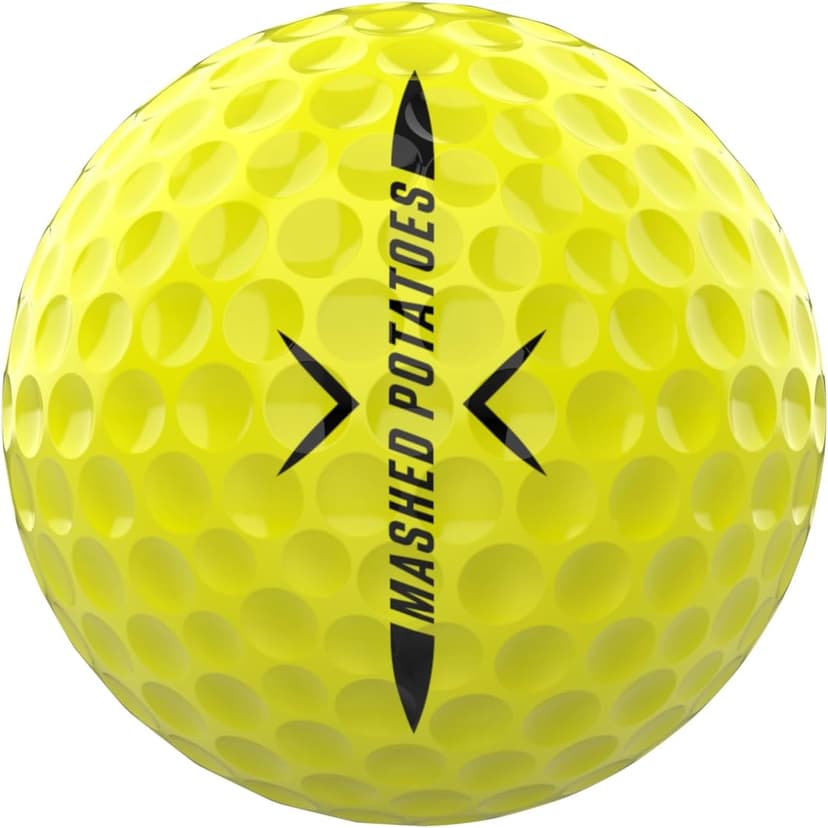 P*ss Missile Distance Golf Balls - 4-Piece Design, Surlyn Cover, High Compression Core - Lower Spin, Better Trajectory for Longer, Straighter Shots