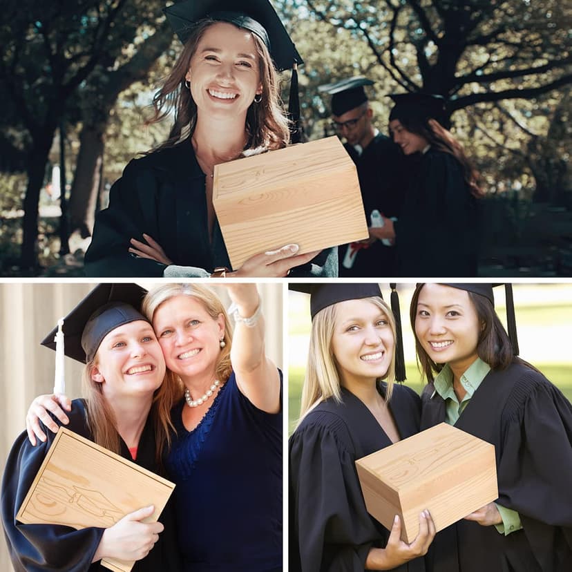 2025 Graduation Gifts,Congratulations Gifts for Her with 12 OZ Wine Tumbler,Candle,Frames,Keychain,Senior College Graduation Gifts for Daughter Son Niece Nephew,Personalized Makeup Bag for Friend