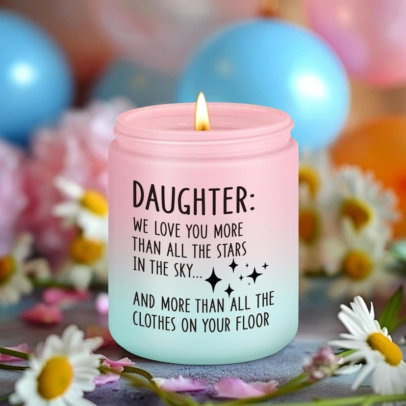 Miracu Candle, Teen Girls Gifts for Daughter, Teenage Girl Presents - Birthday Gifts for Teens 16-18 - Funny 2025 Christmas, Valentines Teenage, Unique Daughter Birthday Presents Ideas from Mom Dad
