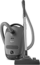 Miele Classic C1 Pure Suction Bagged Canister Vacuum, Graphite Grey - Portable, Household