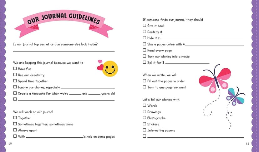 My First Mom and Daughter Journal: An activity book for girls and moms together