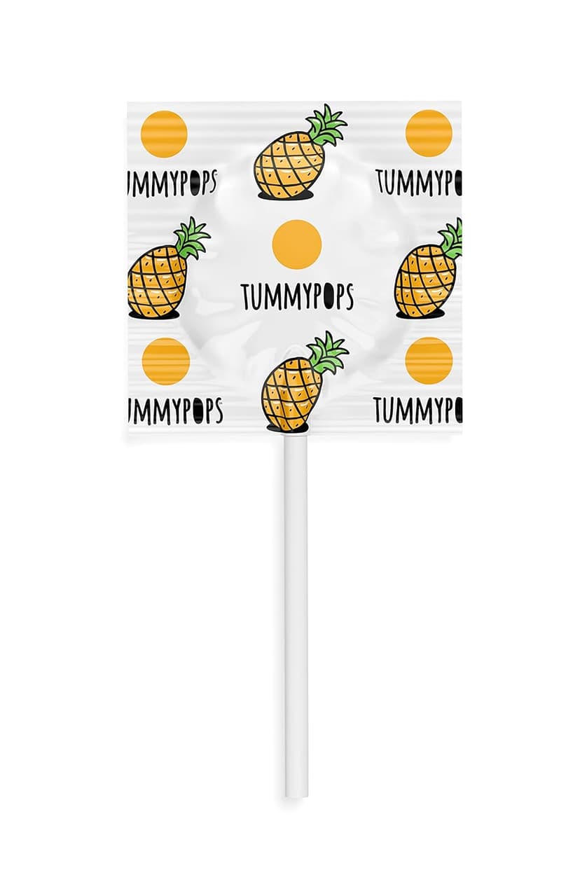 USDA Organic Tummypops Ginger Variety Pack (Pineapple, Peach, & Strawberry)