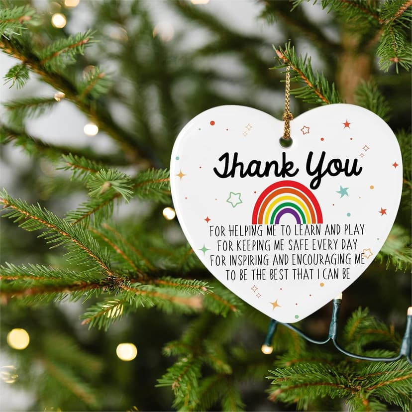 Teacher Appreciation Gifts Teacher Gifts for Women Ornament Keepsake Sign Heart Plaque Best Teacher Gift Birthday Christmas Teacher Thank You Gifts for Teacher from Student