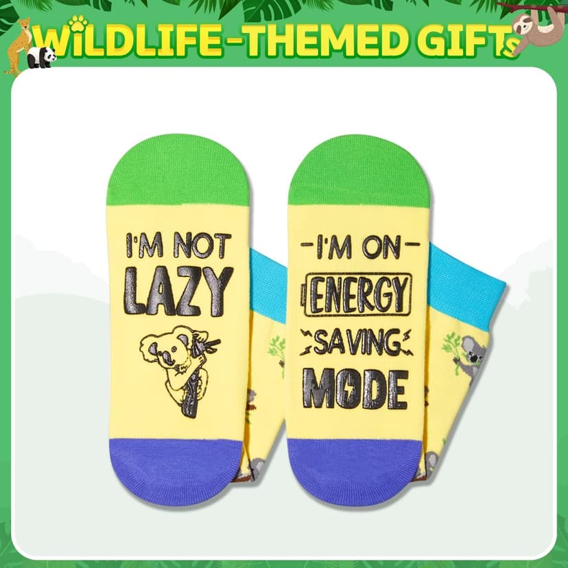 Funny Gift Ideas for Men Women - Koala Panda Socks for Teens, Koala Panda Gifts, Novelty Silly Crazy Socks