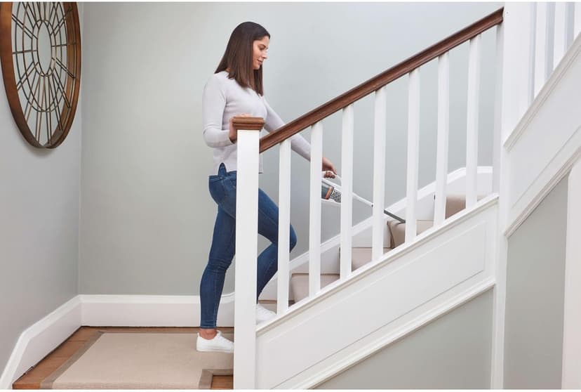 BLACK+DECKER Dust Buster Hand Held Vacuum Cordless Rechargeable, Portable Vacuum for Car, Extended Runtime, Powerful Suction, Extra Long Crevice Tool, AdvancedClean+ (HHVK320J10)