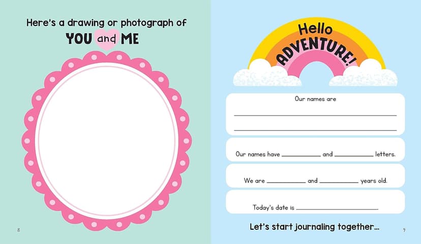 My First Mom and Daughter Journal: An activity book for girls and moms together