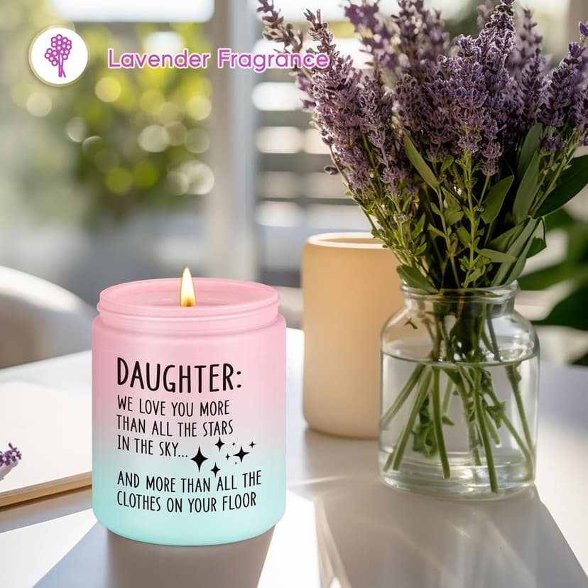 Miracu Candle, Teen Girls Gifts for Daughter, Teenage Girl Presents - Birthday Gifts for Teens 16-18 - Funny 2025 Christmas, Valentines Teenage, Unique Daughter Birthday Presents Ideas from Mom Dad