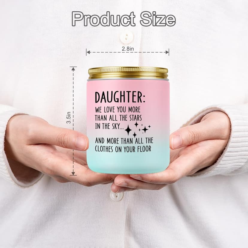 Miracu Candle, Teen Girls Gifts for Daughter, Teenage Girl Presents - Birthday Gifts for Teens 16-18 - Funny 2025 Christmas, Valentines Teenage, Unique Daughter Birthday Presents Ideas from Mom Dad