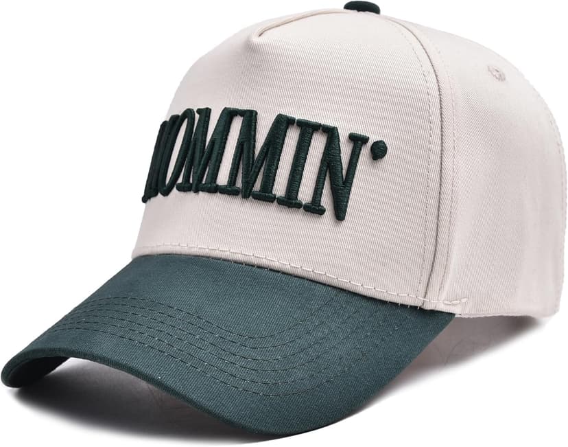 Funny Mommin Hat for Women, Mama Too Busy to Care Truck Hat Gifts Adjustable Washed Cotton Embroidered Mom Baseball Cap