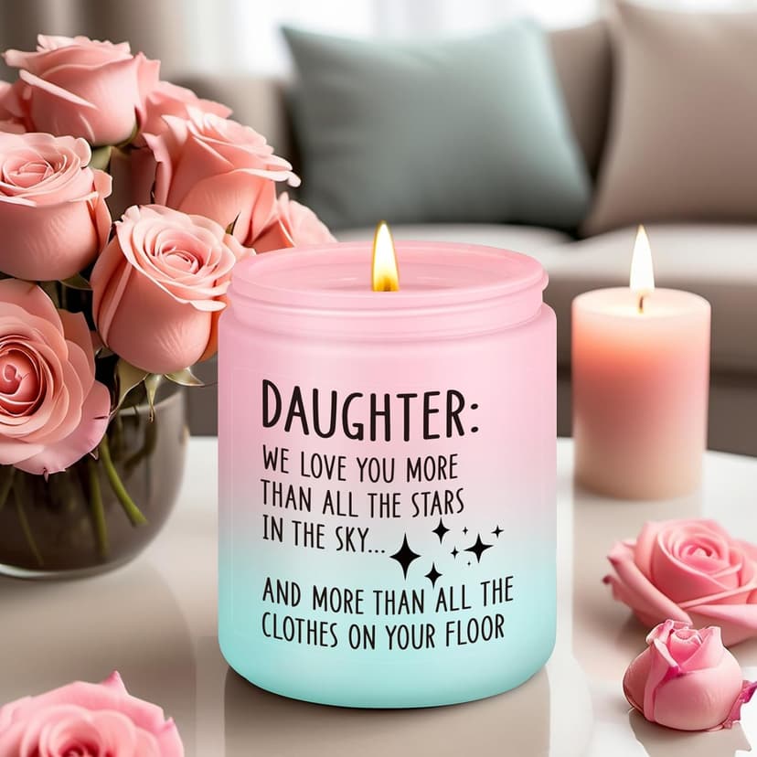 Miracu Candle, Teen Girls Gifts for Daughter, Teenage Girl Presents - Birthday Gifts for Teens 16-18 - Funny 2025 Christmas, Valentines Teenage, Unique Daughter Birthday Presents Ideas from Mom Dad