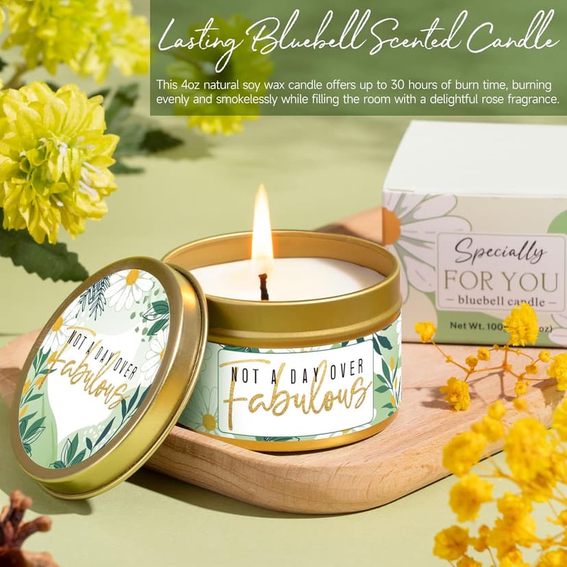 Birthday Gifts for Women Self Care Friendship Gifts, Vanilla Relaxing Spa Gifts Basket Care Package w/ Luxury Flannel Blanket 20 Oz Tumbler, Unique Mothers Day Gift Idea for Mom Her Friend Sister Wife