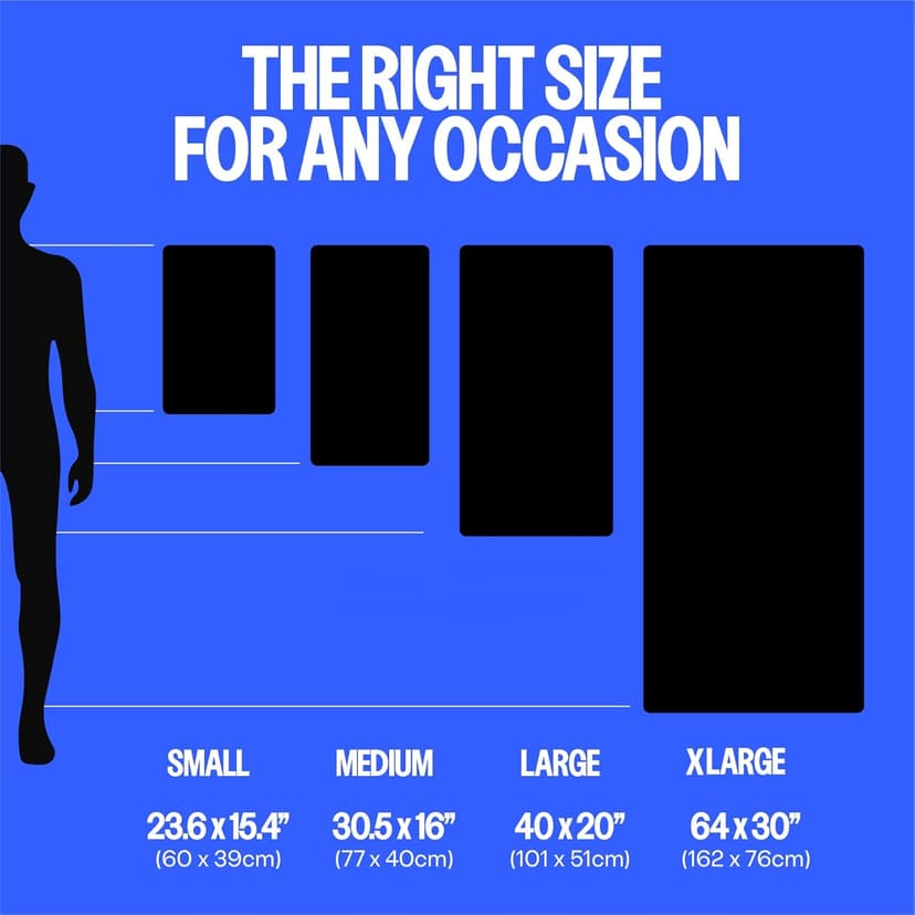 Acteon Microfiber Gym Towels 5 Pack, Quick Dry Silver ION Odor-Free Sweat Towel, Super Absorbent Fast Drying for Men & Women, Workout, Yoga, Running, Hiking, Travel – 16x30.5 Inch